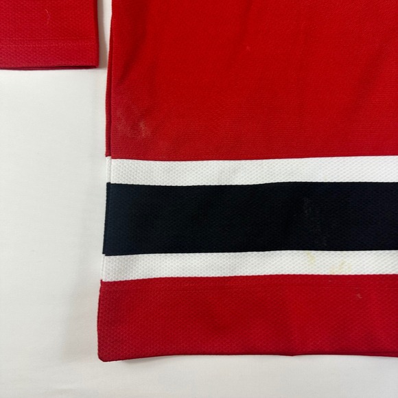 Aerosmith World Tour IX Lives Hockey Jersey XL Giant Red Black White - Picture 4 of 8